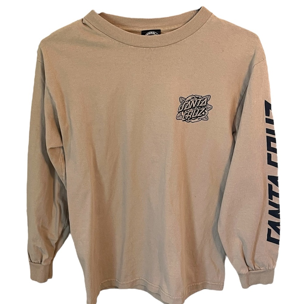 Santa Cruz Tan Long Sleeve Shirt